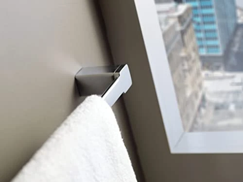 Moen YB8818CH 90 Degree 18-Inch Single Bathroom-Towel Bar, Chrome - Image 4