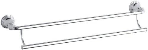 KOHLER K-10553-BN Devonshire 24-Inch Double Bathroom Towel-Bar, Vibrant Brushed Nickel - Image 5