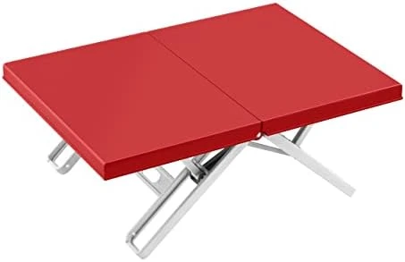Maarch Small Folding Table, Portable Beach Table, Tray Table, Foldable Low Picnic Camping Table For Sitting On The Floor, Light Blue - Image 11