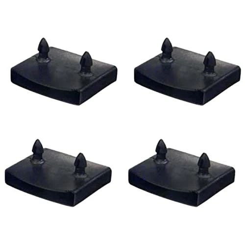 NANSHINE Bed Slat Replacement Holders Kits Bundles Plastic Centre Caps End Caps Holders For Wooden Slats 55*9mm (10pcs End Caps And 10pcs Centre Caps)
