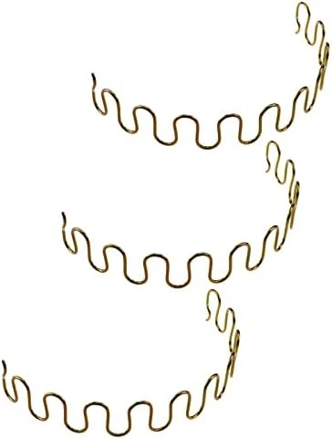 Coshar 3Pcs 16-Inch Sofa Upholstery Spring Replacement, Furniture Recliner Couch Repair Set, Screws And Clips Included - Silver - Image 8