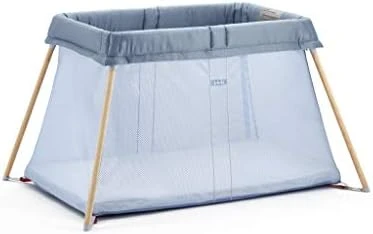 BabyBjörn Travel Crib Light, Silver, One Size - Image 8