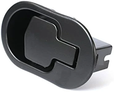 1x Recliner Replacement Parts @ Large Oval Black Solid Aluminum Metal Pull Recliner Handle (Black), Flapper Style, 100% Customer Satisfaction Guarantee - Image 6
