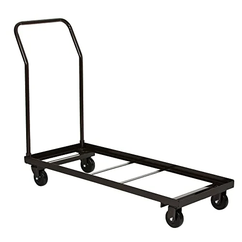 OEF Furnishings Folding Chair Dolly. Stores And Transports Chairs Measuring 15.25"-19"Width, 50 Chair Capacity - Image 12