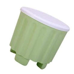 UPKOCH Plastic Stackable Stool Stackable Counter Stool Stackable Step Stool Home Stool Large Capacity Storage Box Multifunction Stool Storage Stool Green Household Footstool