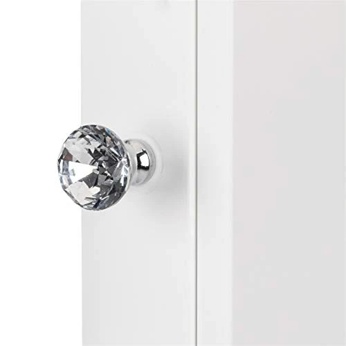 GENERIC Costoffs Wall Mounted Cabinet White Bathroom Storage Cupboard Double Door (22’‘ X 5.1’‘ X 22.8’‘) - Image 5