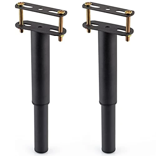 MOLIGOU 2 Pcs Bed Frame Support Legs, Adjustable Height Center Support Leg, Bed Slat Legs Replacement (Height: 7"-13") - Image 2