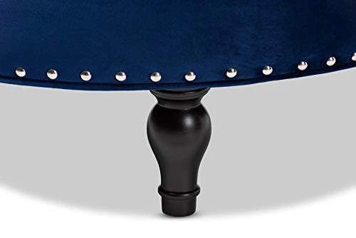 Baxton Studio Ottomans, Royal Blue - Image 3