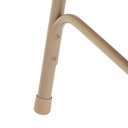 National Public Seating 2300 Series Steel Frame Upholstered Premium Fabric Seat And Back Folding Chair With Triple Brace, 480 Lbs Capacity, Cafe Beige/Beige (Carton Of 4) - Image 3