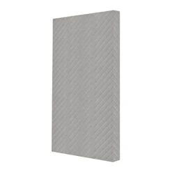 Dream On Me Asheville 4β Firm Fiber Crib And Toddler Mattress | Waterproof | GreenGuard Gold Certified | Dual-Sided Mattress | Grey Embossed Cover | Lightweight Reversible Design