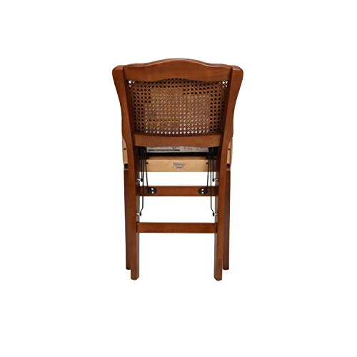 Stakmore French Cane Back Folding Chair Finish, Set Of 2, Fruitwood - Image 5