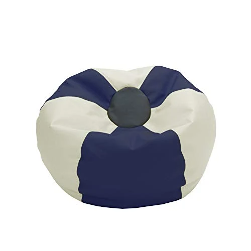 FDP SoftScape Classic 38" Collegiate Jumbo Bean Bag Chair, Furniture For Reading, Studying, Playing Video Games, Relaxing, Alternative Seating For Dorm Or Rec Rooms, Homes, Libraries - Crimson/Black - Image 7