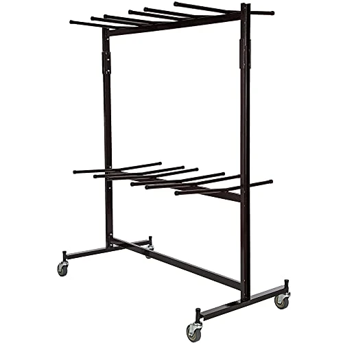 OEF Furnishings Folding Chair Dolly. Stores And Transports Chairs Measuring 15.25"-19"Width, 50 Chair Capacity - Image 6