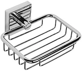 Croydex QM441441 Flexi-Fix Chester Glass Shelf, Silver, 54 X 590 X 134mm - Image 11