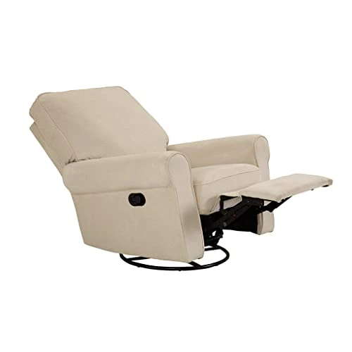 GENERIC Glider Natural Modern Contemporary Polyester Recline - Image 2