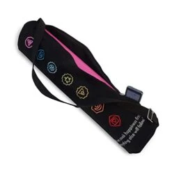 Bean Products Yoga Mat Bags From A Multitude Of Cotton Colors - 2 Sizes - Choose Large For Standard Mats Or Extra Large For Oversize Or More Room For Accessories