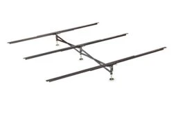 Glideaway X-Support Bed Frame Support System, GS-3 XS Model - 3 Cross Rails And 3 Legs - Strong Center Support Base For Full, Queen And King Mattress, Box Springs, And Bed Foundations