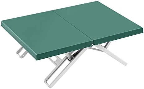 Maarch Small Folding Table, Portable Beach Table, Tray Table, Foldable Low Picnic Camping Table For Sitting On The Floor, Light Blue - Image 7