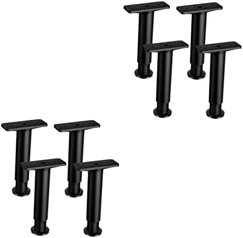 Housoutil 4pcs Bed Support Frame Adjustable Bed Frames Adjustable Bed Bases Bed Stand Adjustable Bed Legs Sofa Replacement Legs Bed Support Legs Bed Frame Support Bed Center Leg Furniture - Image 11