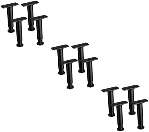 Housoutil 4pcs Bed Support Frame Adjustable Bed Frames Adjustable Bed Bases Bed Stand Adjustable Bed Legs Sofa Replacement Legs Bed Support Legs Bed Frame Support Bed Center Leg Furniture - Image 9