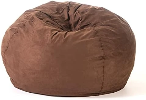 Christopher Knight Home Waldo 5 Foot Bean Bag, 5 Ft, Charcoal - Image 10