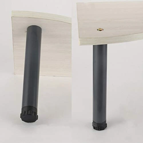 Heavy Duty Metal Furniture Feet Iron Adjustable Furniture Legs Bed Legs Support Foot Clamp Feet Bed Frame Support Accessories Replacement Furniture Legs,Adjustable 1cm,Set Of 4 Kuangzhanwang ( Color : - Image 5