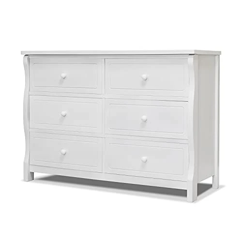 Sorelle Tuscany Double Dresser, Weathered Gray, Crib - Image 5