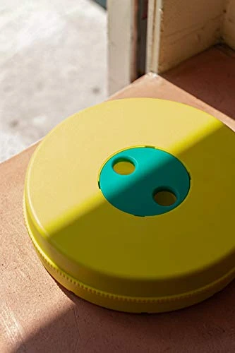 Tiancai's Folding Portable Outdoor/Indoor Stool, Retractable/ Telescoping Seat, BBQ, Fishing, Camping, Footstool, Kitchen Stool, Step Stool, Cute Stool (Yellow) - Image 4