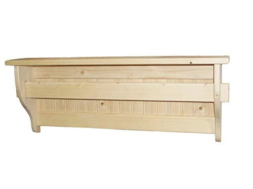 Rustic Wood Quilt Afghan Holder