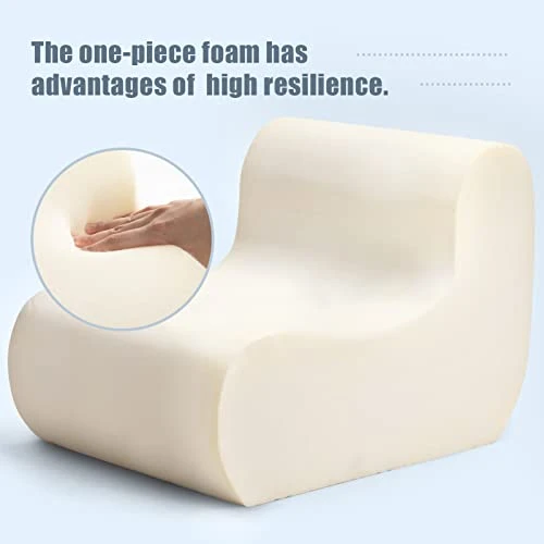 ALIMORDEN Accent Bean Bag Couch For Adult, Soft Plush Lounge Chair Lazy Leisure Sofa For Living Room, Bedroom, Salon, Office, Champagne - Image 5