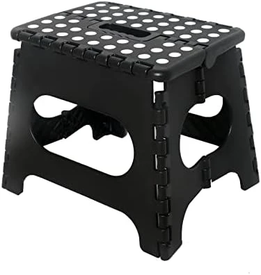 Fisiei Step Stool,Step Stools For Adults,Folding Step Stool,Folding Stool,Foldable Stool,Small Step Stool For Kitchen,Bathroom,Living Room,Bedroom, Office, Etc.(White, 13inch) - Image 6