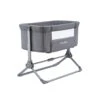 Pamo Babe Bedside Bassinet For Baby Crib Quick One-Hand Folding Bedside Sleeper 4 Adjustable Heights Co-Sleeper