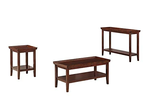 Convenience Concepts Ledgewood Console Table With Shelf, Espresso - Image 5