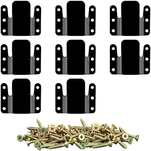DEEPDREAM 12 Pcs Sectional Couch Connectors Metal Couch Clips Sofa Connector Interlocking Furniture Connector With 28 Pcs Screws - Image 6
