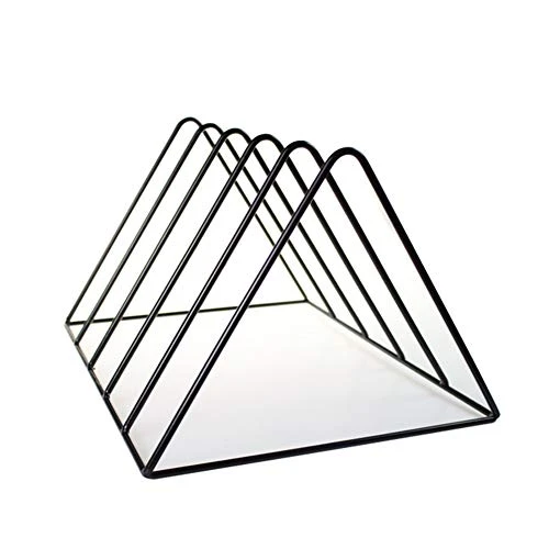 Record-Happy Vinyl Record Storage Holder Stand – Premium Vinyl Coated Metal Wire Rack Holds Up To 50 Album Lp’s – Simple, Functional And Contemporary Display Concept Design For 12 Inch Records - Image 3