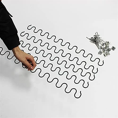 MYILAI Dmeizhen-Compression Spring Sofa Spring With Clips Screws DIY Recliner Sofa Repair Kit 35cm-80cm Extra Long, Greater Corrosion And Heat Resistance (Size : 65cm 1pc) - Image 3