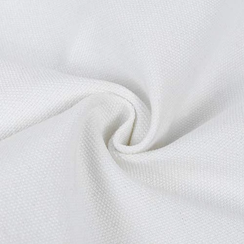 Marvellous Directors Chair Canvas Replacement, 1 Set White Chair Canvas Replacement Seat Cloth Stool Protector For Home Director Chair (20.5 X 16.5inch + 20.6 X 7.7inch) - Image 5