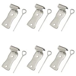 Bjsdkff Sofa Savers Zig Zag Spring Repair Bracket Kit, Sofa Zig Zag Spring Repair Brackets For Furniture Chair Couch Sofa Upholstery Spring Replacement Repair 6 Pieces