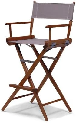 Telescope Casual World Famous Bar Height Director Chair, Forest Green With Walnut Frame - Image 13