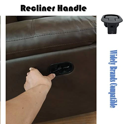 Merrian Living Metal Recliner Handle, 2 Pcs Pack, Replacement Part For Most Brands Of Sofa, Couch, Loveseat, Chair - Image 2