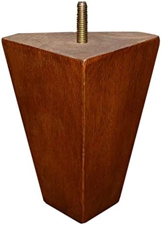 BingLTD - 5 1/2" Walnut Tapered Hardwood Sofa Legs - Set Of 4 (DIAMOND-163) - Image 7