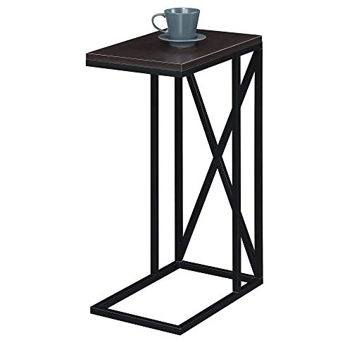 Convenience Concepts Tucson End/Side/Nesting Tables, Espresso/Black - Image 3