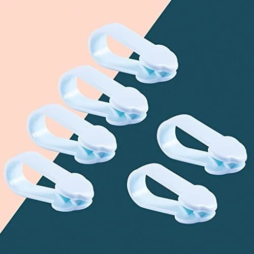 LUKEO 6Pcs Quilt Buckle Fixing Clip Safe Children's Non-Slip Sheet Home Mattress Sofa Cushion Fasteners Clip (Color : E, Size : As Shown) - Image 7