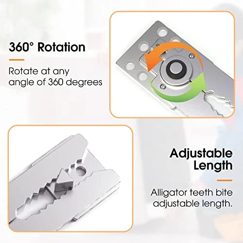 Sectional Couch Connectors For Sliding Sofas 2Pack Heavy Duty Steel Sofa Clips Non-Slip Furniture Connectors Universal Bracket Hooks Buckle For Sliding Sofas - Image 3