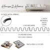House2Home 23" Couch Spring Repair Kit To Fix Sofa Support For Sagging Cushions - Includes 4pk Of Springs, Upholstery Spring Clips, Seat Spring Stay Wire, Screws, And Installation Instructions