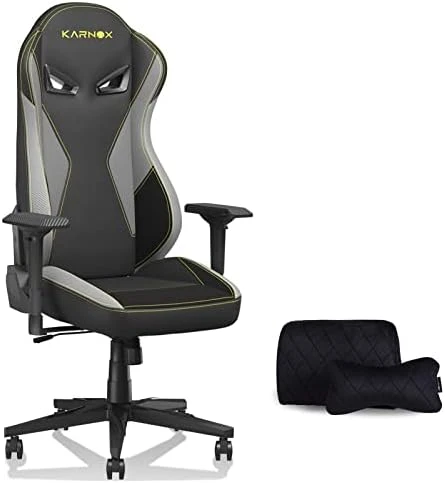 KARNOX Chair Office Computer Desk Chair Gaming-Ergonomic Mid Back Cushion Lumbar Support And Adjustable Height Wheels Comfortable Racing Armrest Seat Swivel Rolling Home Executive (Black) …… - Image 10