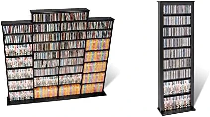 Prepac Quad Width Wall Storage Cabinet, Black - Image 7