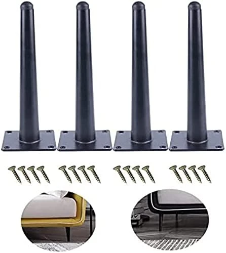Set Of 4 ,Table Furniture Furniture Legss,Chair Furniture Furniture Legss With Screws,Sofa Furniture Furniture Legss,Desk Furniture Furniture Legss, ,Sofa,Sofa,TV,Two Seater Dresser,25cm / 10in,W,15cm - Image 8