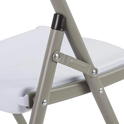 Norwood Commercial Furniture Heavy-Duty Indoor/Outdoor Blow-Molded Folding Chair, White (Pack Of 4) (NOR-REI1051-WH-SO) - Image 4