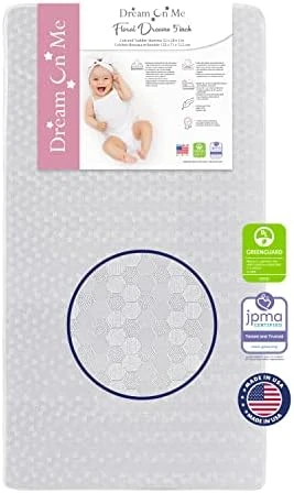 Dream On Me Honeycomb Orthopedic Firm Fiber Standard Crib Mattress Greenguard Gold And JPMA Certified 10 Year Warranty 5β Fiber Core Optimum Support Infant And Toddler Waterproof Vented Cover - Image 8